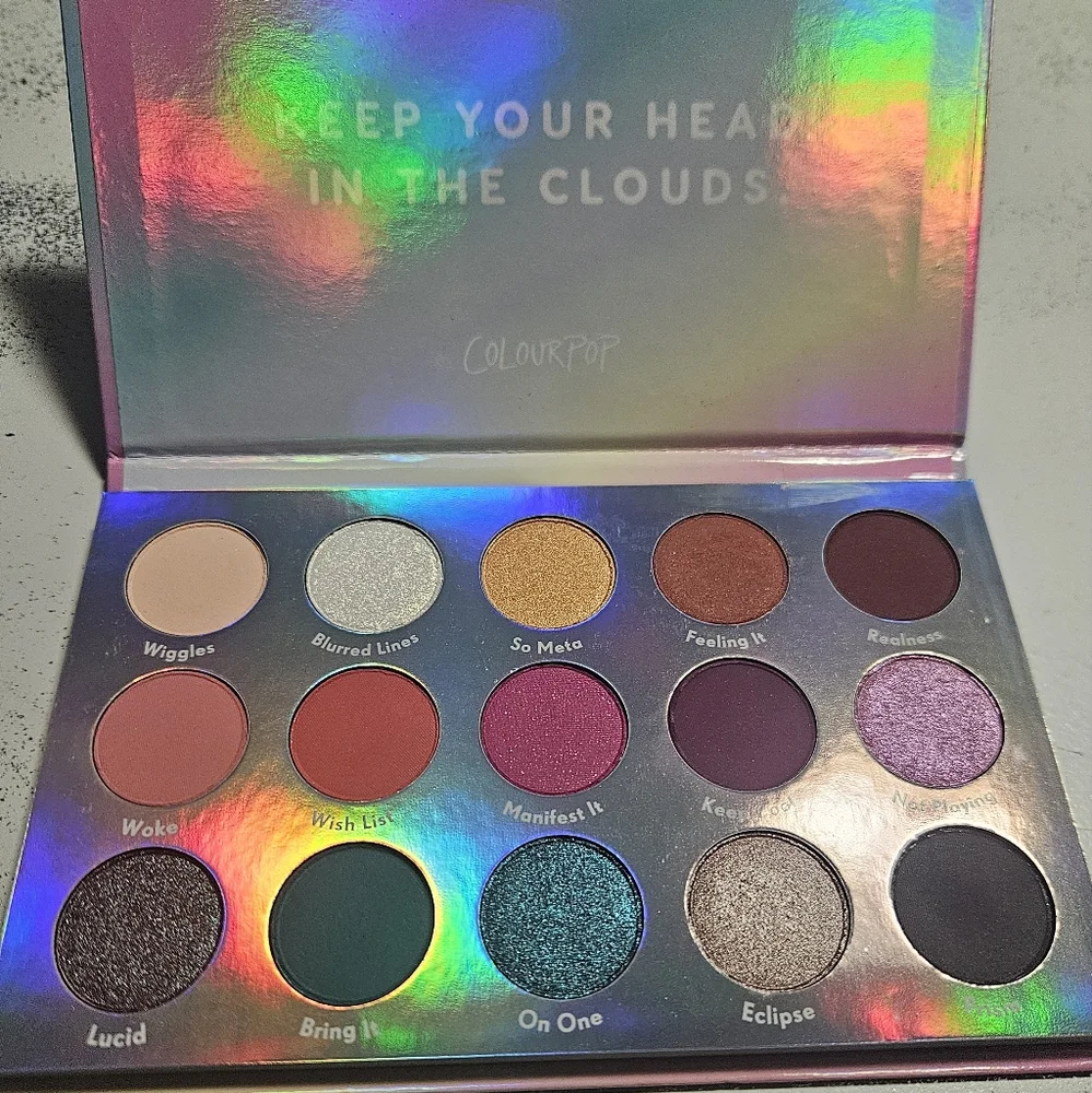 🆕️Colourpop - Chasing Rainbows 🌈 🌈 Eyeshadow Palette 🎨 15 colors ✨️